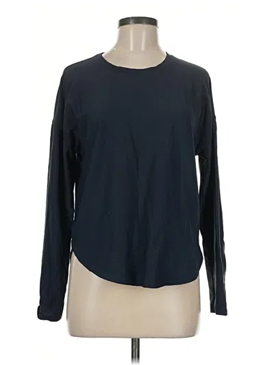 Pre-owned Calia Long Sleeve T-shirt In Blue