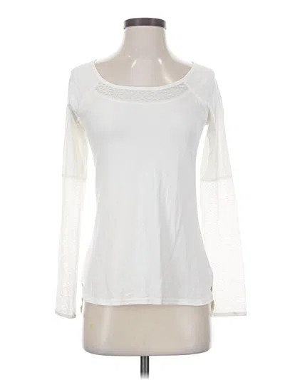 Pre-owned Calia Long Sleeve T-shirt In Ivory