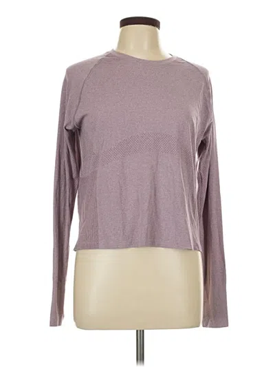 Pre-owned Calia Long Sleeve T-shirt In Purple
