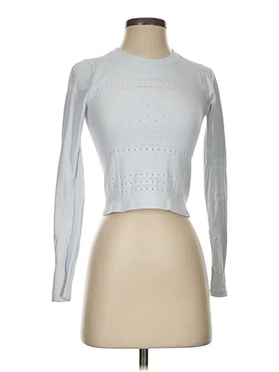 Pre-owned Calia Long Sleeve T-shirt In Silver