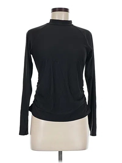 Pre-owned Calia Long Sleeve Turtleneck In Black