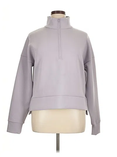 Pre-owned Calia Long Sleeve Turtleneck In Gray