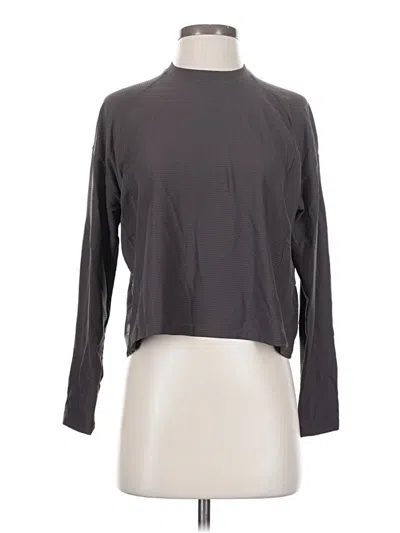 Pre-owned Calia Long Sleeve Turtleneck In Gray