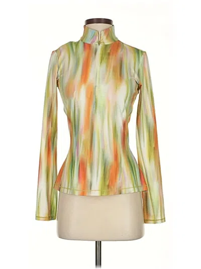 Calia Long Sleeve Turtleneck In Green