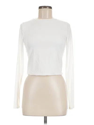 Pre-owned Calia Long Sleeve Turtleneck In Ivory