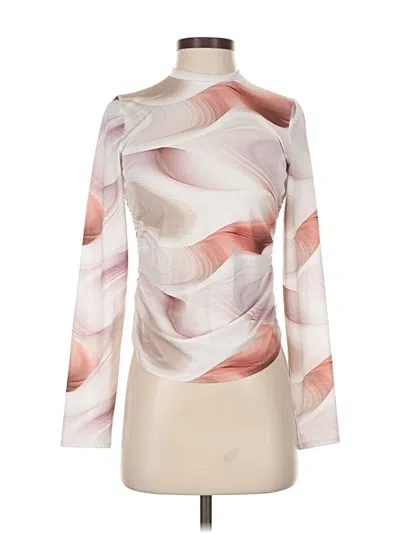 Pre-owned Calia Long Sleeve Turtleneck In White