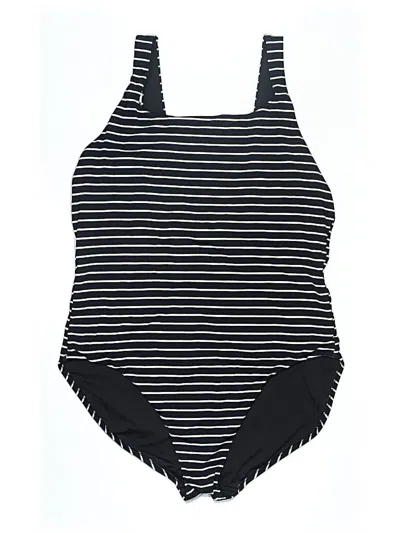 Pre-owned Calia One Piece Swimsuit In Black