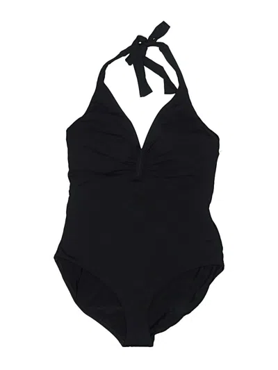 Pre-owned Calia One Piece Swimsuit In Black