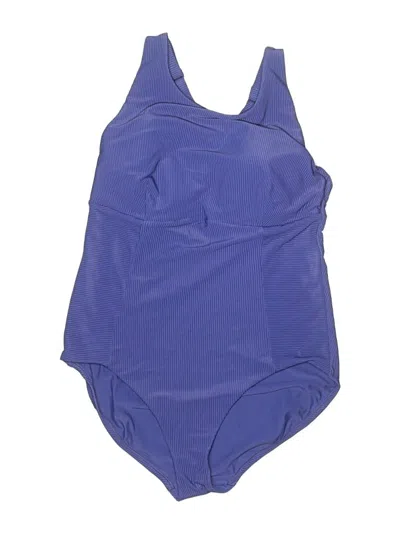 Pre-owned Calia One Piece Swimsuit In Blue