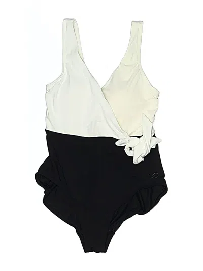Pre-owned Calia One Piece Swimsuit In Ivory