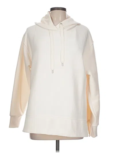 Pre-owned Calia Pullover Hoodie In White