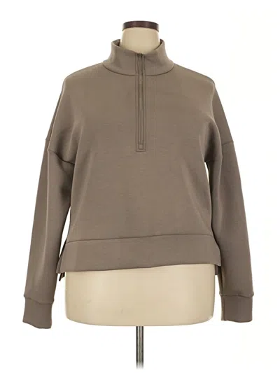 Pre-owned Calia Pullover Sweater In Brown