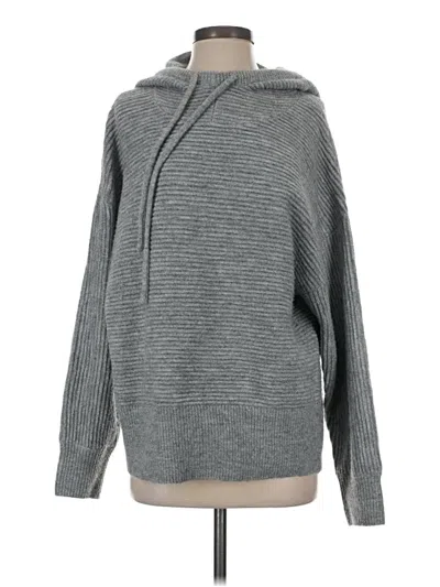 Pre-owned Calia Pullover Sweater In Gray