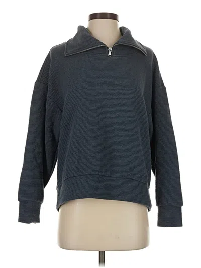 Pre-owned Calia Pullover Sweater In Gray