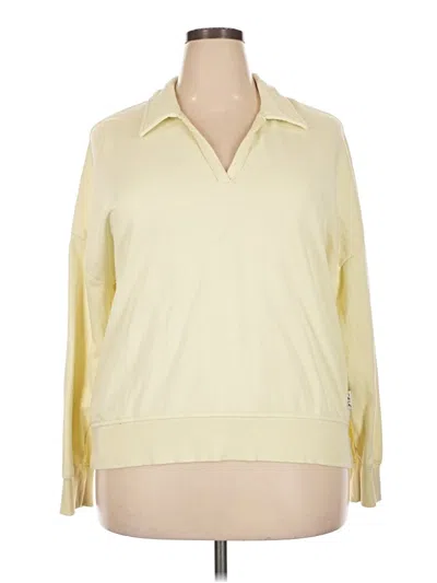 Pre-owned Calia Pullover Sweater In Yellow