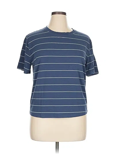 Pre-owned Calia Short Sleeve T-shirt In Blue