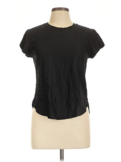 Pre-owned Calia Short Sleeve T-shirt In Black