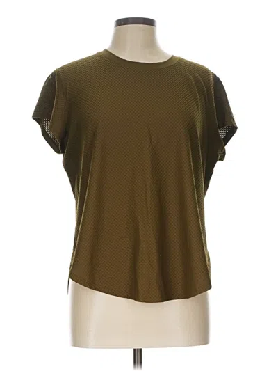 Pre-owned Calia Short Sleeve T-shirt In Brown