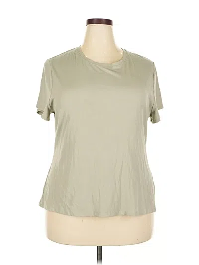 Pre-owned Calia Short Sleeve T-shirt In Green