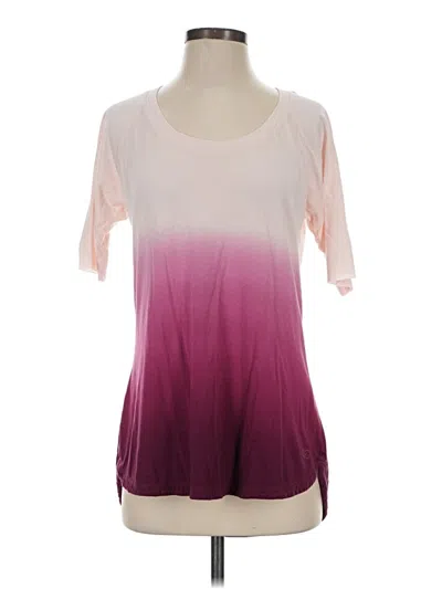 Pre-owned Calia Short Sleeve T-shirt In Pink