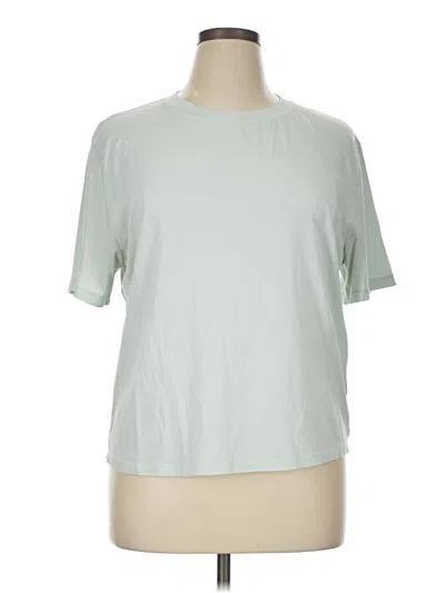 Pre-owned Calia Short Sleeve T-shirt In Silver