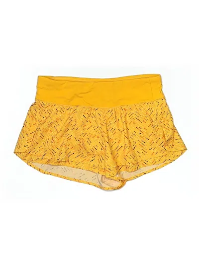 Pre-owned Calia Shorts In Yellow
