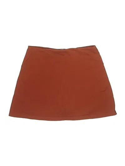 Pre-owned Calia Skort In Brown