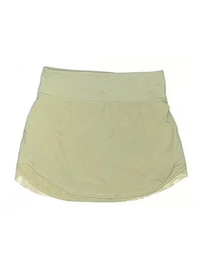 Pre-owned Calia Skort In Green