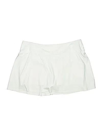 Pre-owned Calia Skort In White