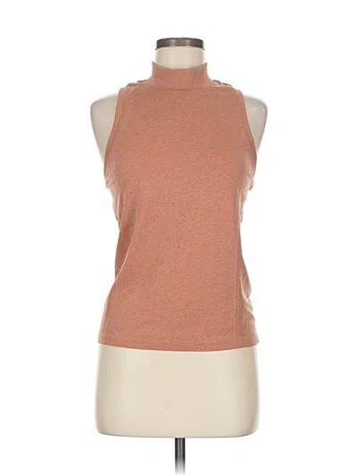 Pre-owned Calia Sleeveless T-shirt In Brown
