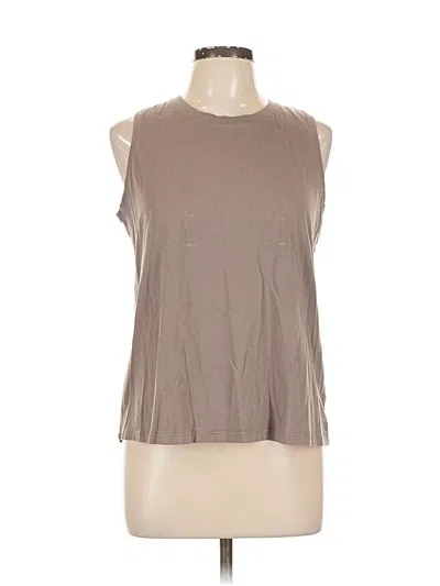 Pre-owned Calia Sleeveless T-shirt In Brown