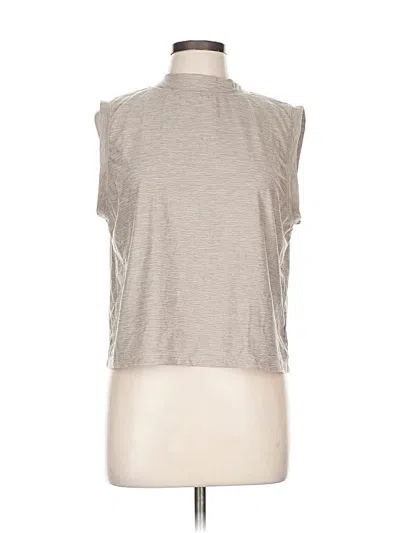 Pre-owned Calia Sleeveless T-shirt In Gray