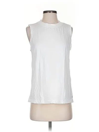 Pre-owned Calia Sleeveless T-shirt In White