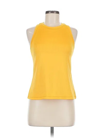 Pre-owned Calia Sleeveless T-shirt In Yellow