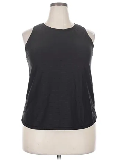 Pre-owned Calia Sleeveless T-shirt In Black
