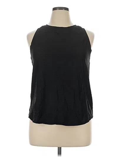 Pre-owned Calia Sleeveless T-shirt In Black