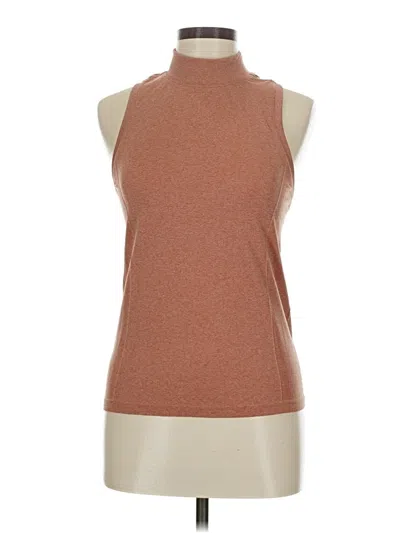 Pre-owned Calia Sleeveless T-shirt In Brown