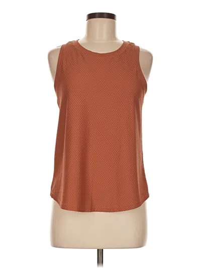 Pre-owned Calia Sleeveless T-shirt In Brown