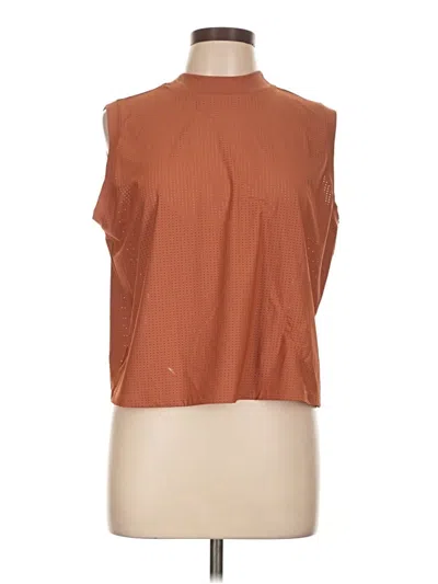 Pre-owned Calia Sleeveless T-shirt In Brown