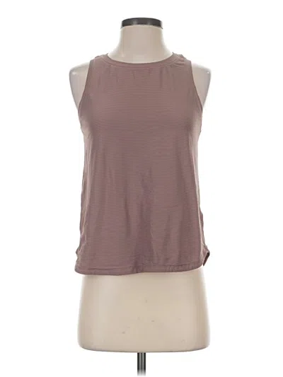Pre-owned Calia Sleeveless T-shirt In Brown