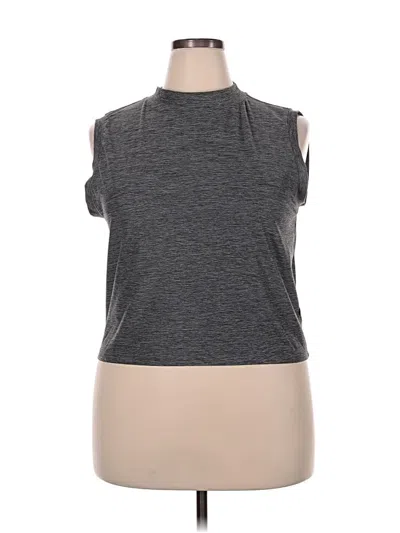 Pre-owned Calia Sleeveless T-shirt In Gray