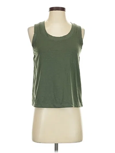 Pre-owned Calia Sleeveless T-shirt In Green