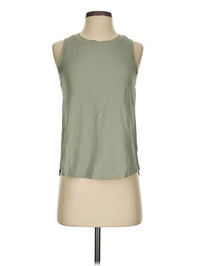 Pre-owned Calia Sleeveless T-shirt In Green
