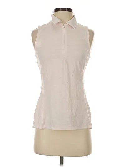 Pre-owned Calia Sleeveless T-shirt In Ivory