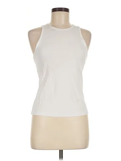 Pre-owned Calia Sleeveless T-shirt In Ivory