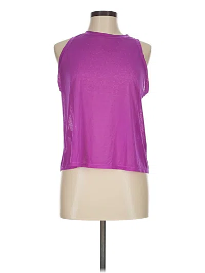 Pre-owned Calia Sleeveless T-shirt In Purple