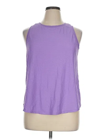 Pre-owned Calia Sleeveless T-shirt In Purple
