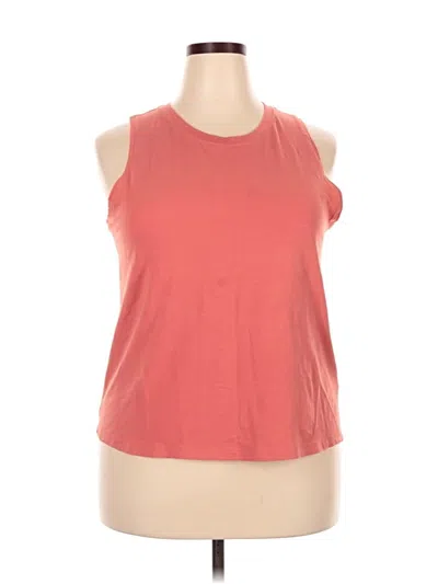 Pre-owned Calia Sleeveless T-shirt In Red