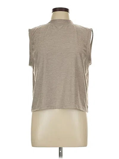 Pre-owned Calia Sleeveless T-shirt In Tan