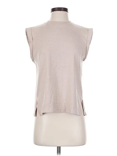 Pre-owned Calia Sleeveless T-shirt In Tan
